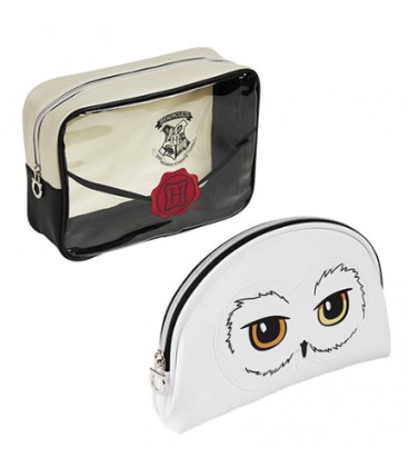 Set of 2 Hedwig  toiletry bags - Harry Potter