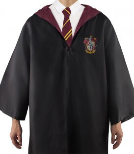 Pack Déguisement Gryffondor - Robe Cravate Tatouages,  Harry Potter, Boutique Harry Potter, The Wizard's Shop