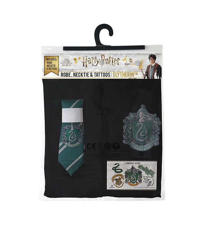 Slytherin Costume Pack - Tie Dress Tattoos - Kids - Boutique Harry Potter