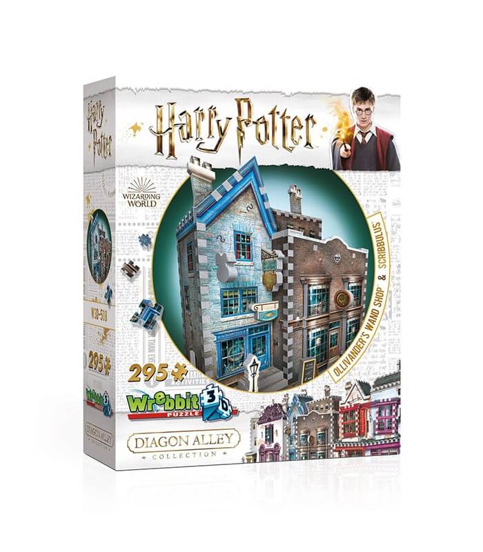 3D puzzle - Ollivander and Scribbulus shop - Boutique Harry Potter