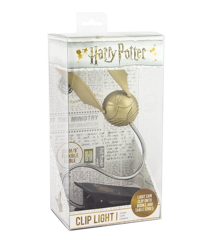 Lampe de lecture Harry Potter Vif d'Or - Boutique Harry Potter