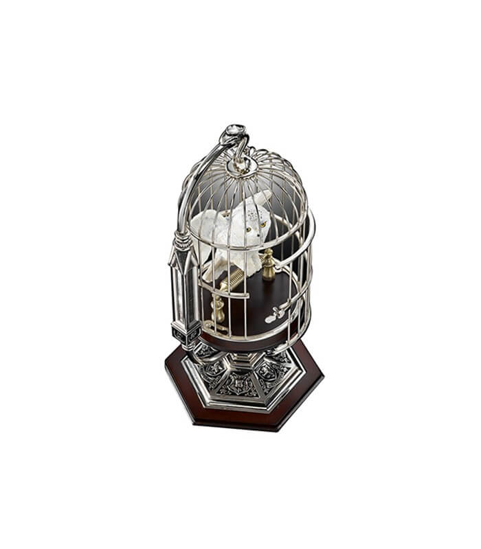 Réplique - Harry Potter - mini Hedwige dans sa cage - Au Comptoir