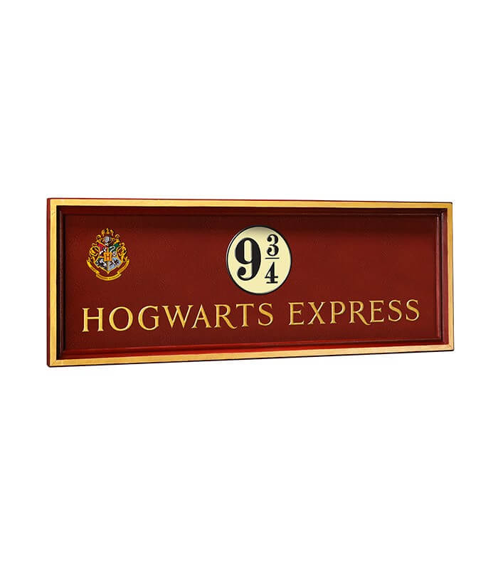 Replica plate Platform 9 3/4 Hogwarts Express Harry Potter The