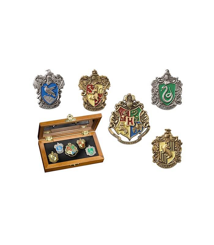 Collier Harry Potter Fumseck plaqué or rose