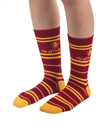 Lot de 3 paires de chaussettes Gryffondor,  Harry Potter, Boutique Harry Potter, The Wizard's Shop